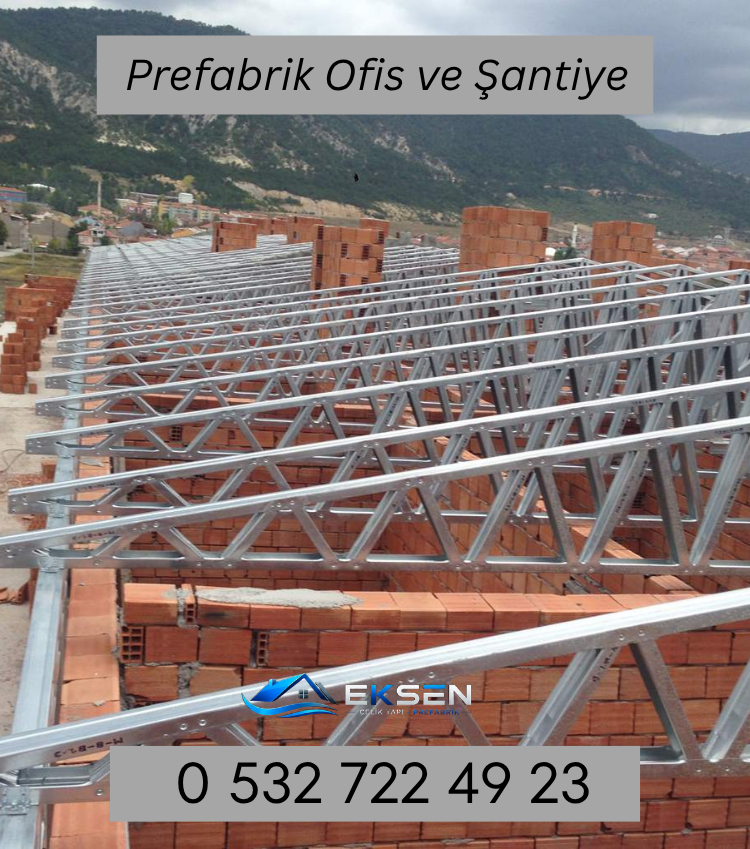 Prefabrik Ofis ve Şantiye Binaları