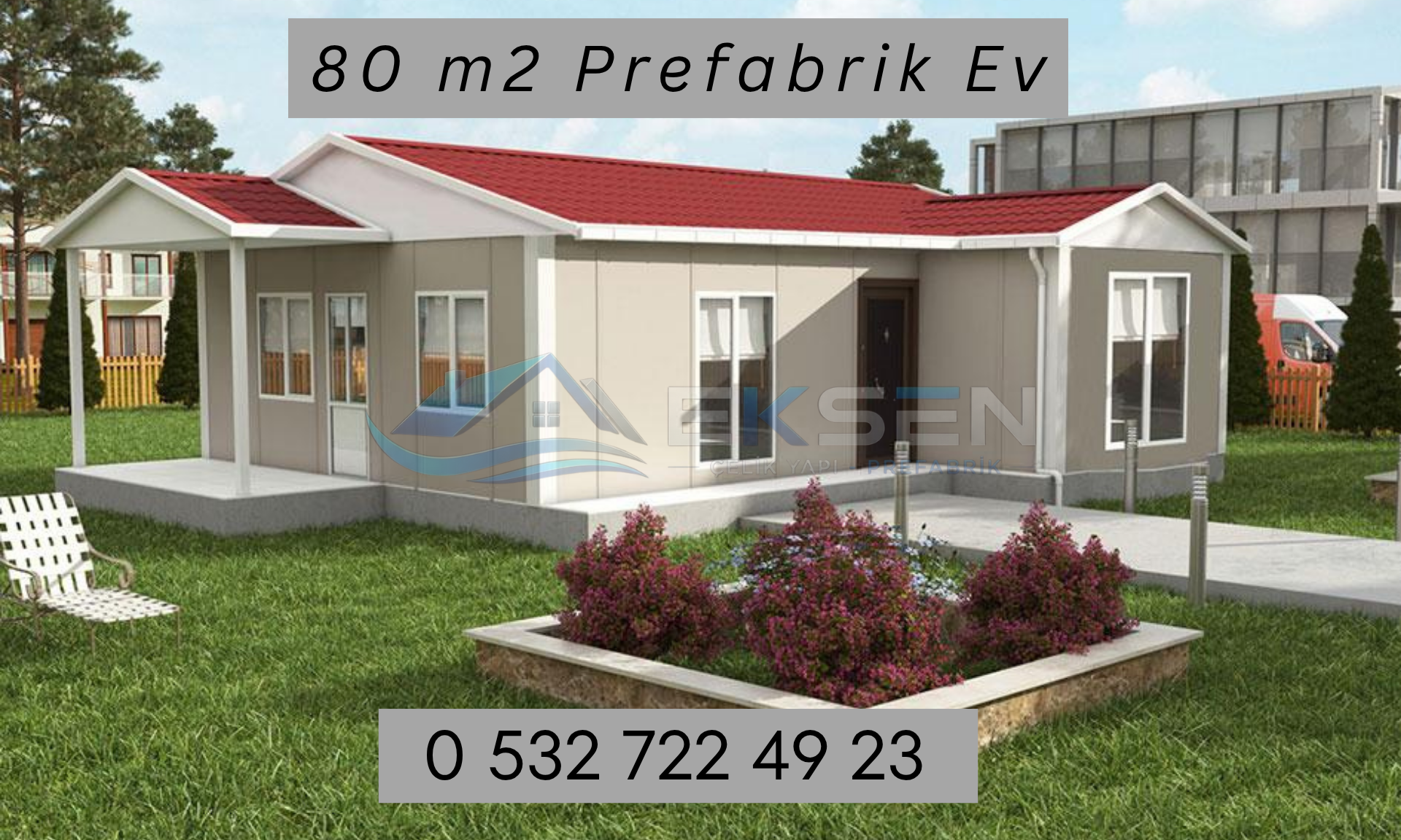 80 m² Prefabrik Ev 
