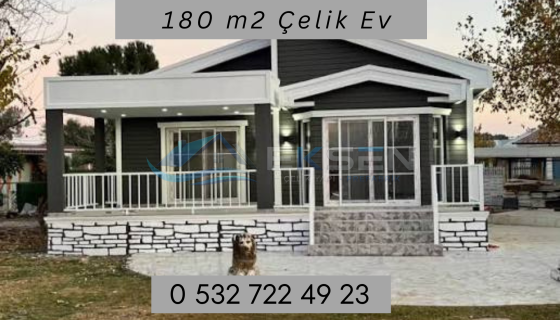 180 m² Çelik Ev